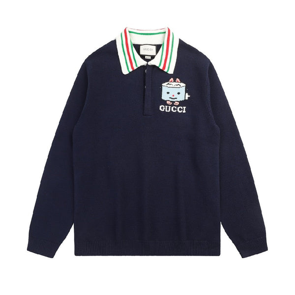 Stylish Polo Sweater CT3894