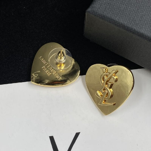 High Quality Love Shaped Diamond Earrings