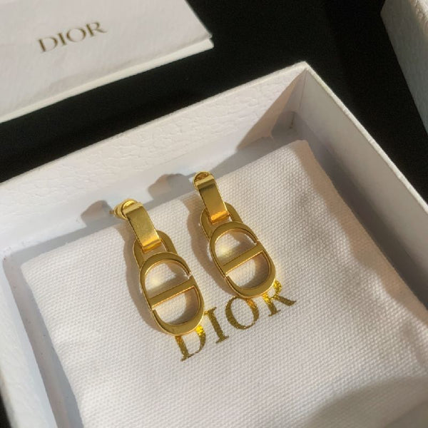 Fashionable Light Luxury Letter Earrings